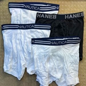 Men’s S Boxer Briefs, Set of 4 (28”-30”)